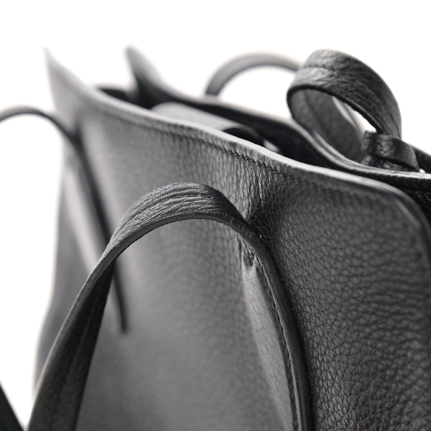 Vitello Phenix Tote Black