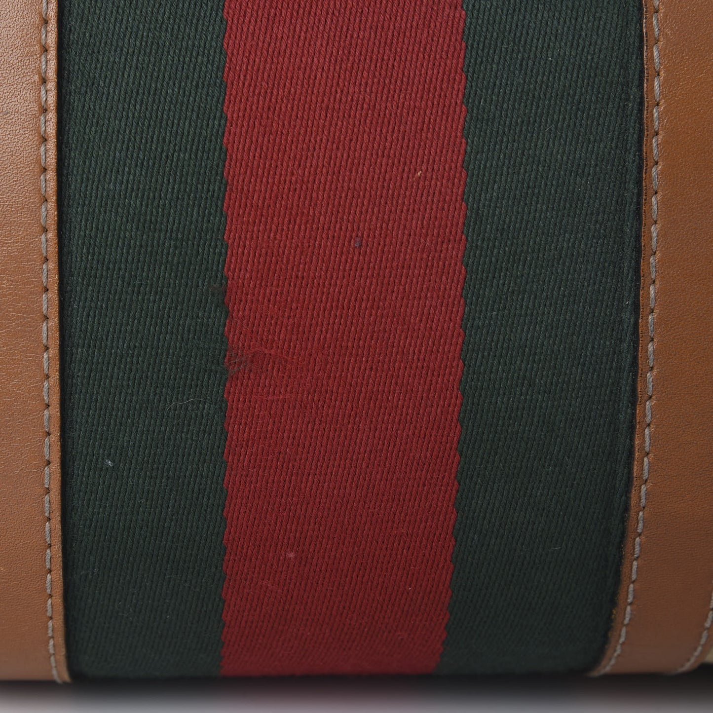 Monogram Vintage Web Medium Boston Tobacco