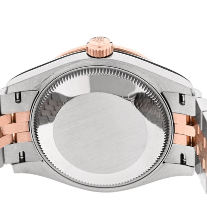 Rolex Stainless Steel 18K Everose Gold Diamond 31mm Oyster Perpetual Datejust Watch Pink 278381RBR 4 of 5