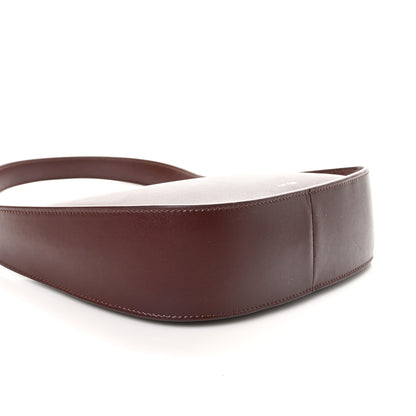 The Row Smooth Calfskin Half Moon Shoulder Bag Raisin 4 of 10