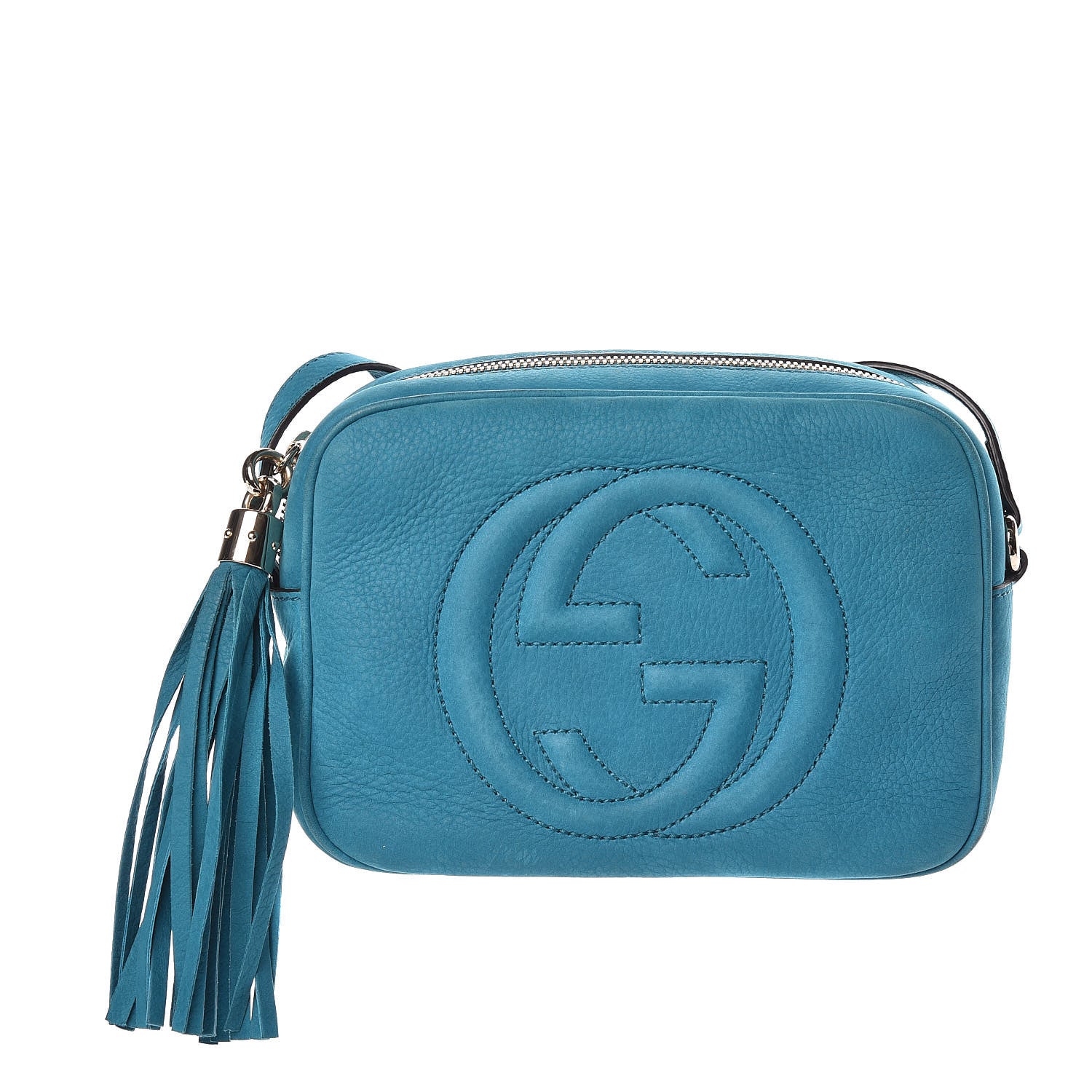 Gucci Vitello Range Small Soho Disco Bag Deep Cobalt 1 of 10