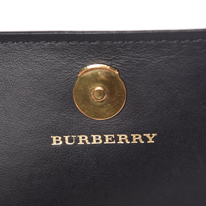 Burberry Vintage Check Henley Wallet On Chain Black 8 of 12