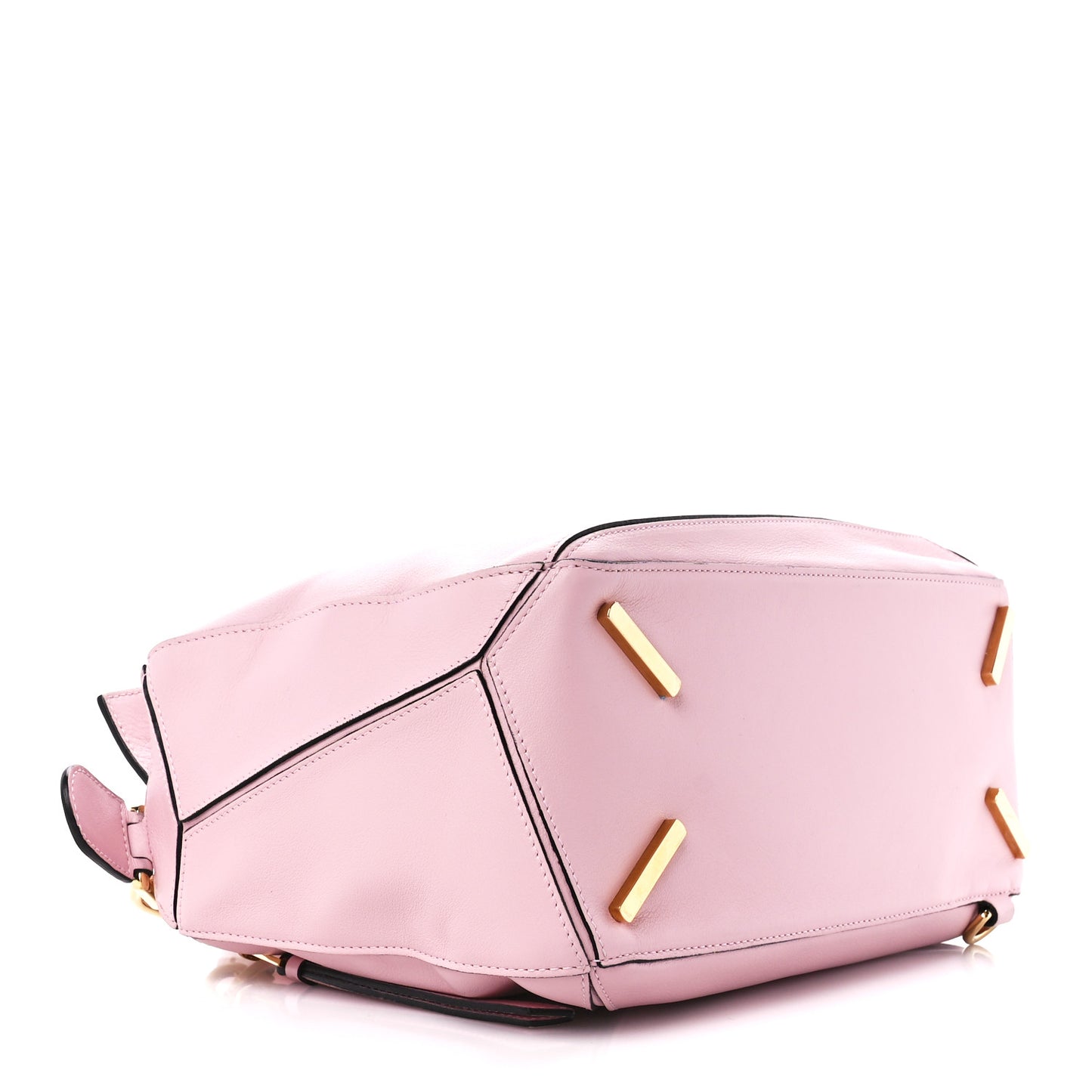 Calfskin Medium Puzzle Bag Light Pink