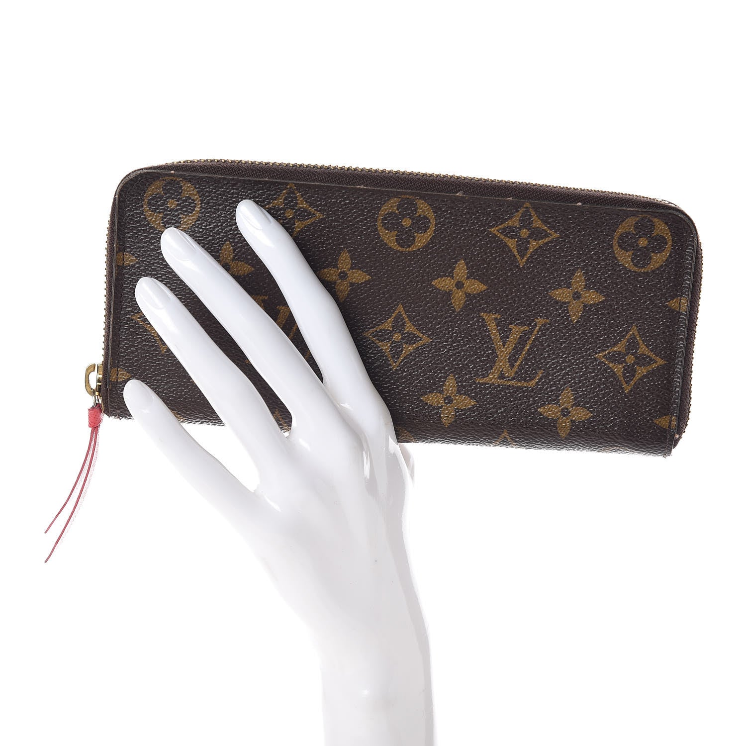 Louis Vuitton Monogram Clemence Wallet Hot Pink 2 of 11