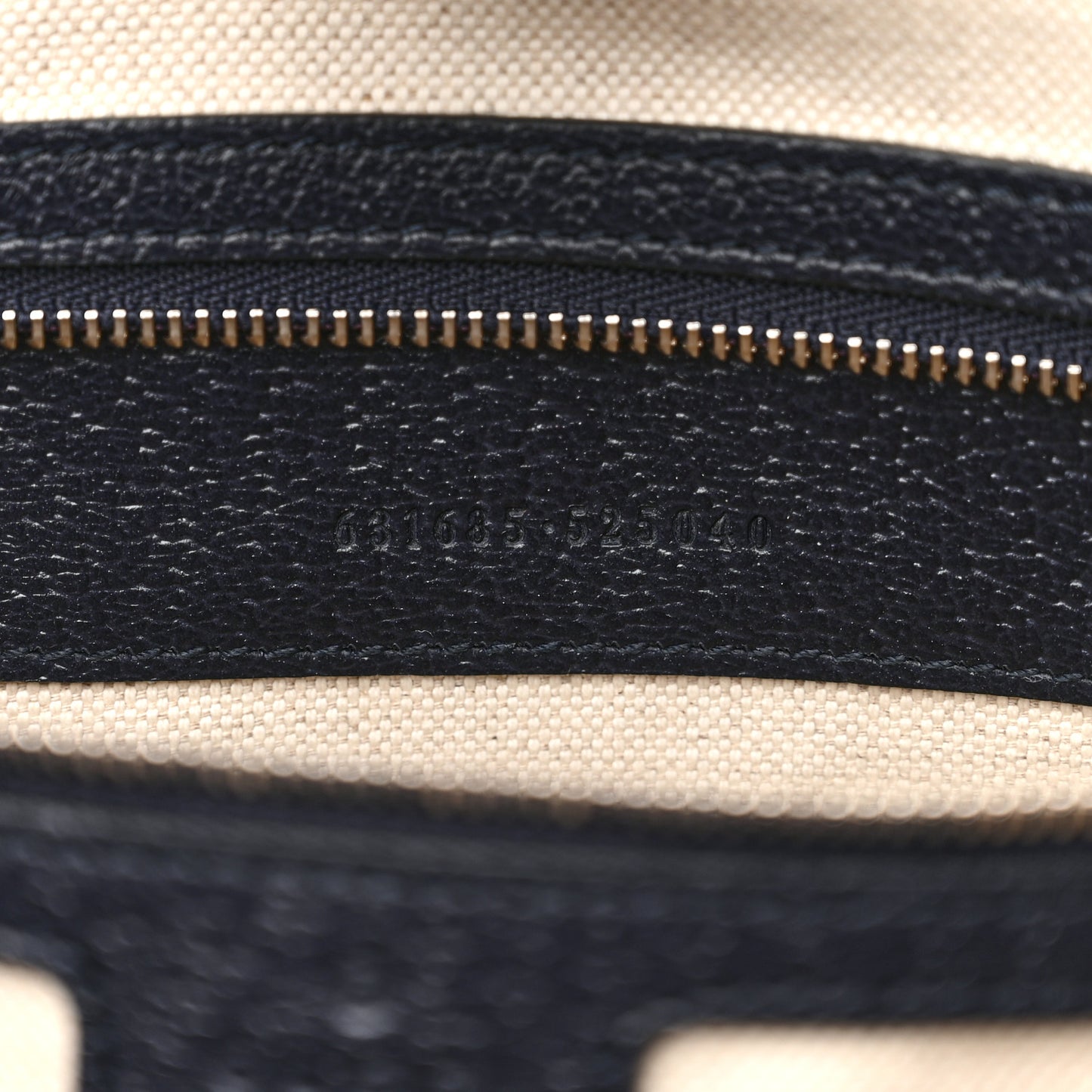 GG Supreme Monogram Textured Calfskin Web Medium Ophidia Shopping Tote Beige Blue