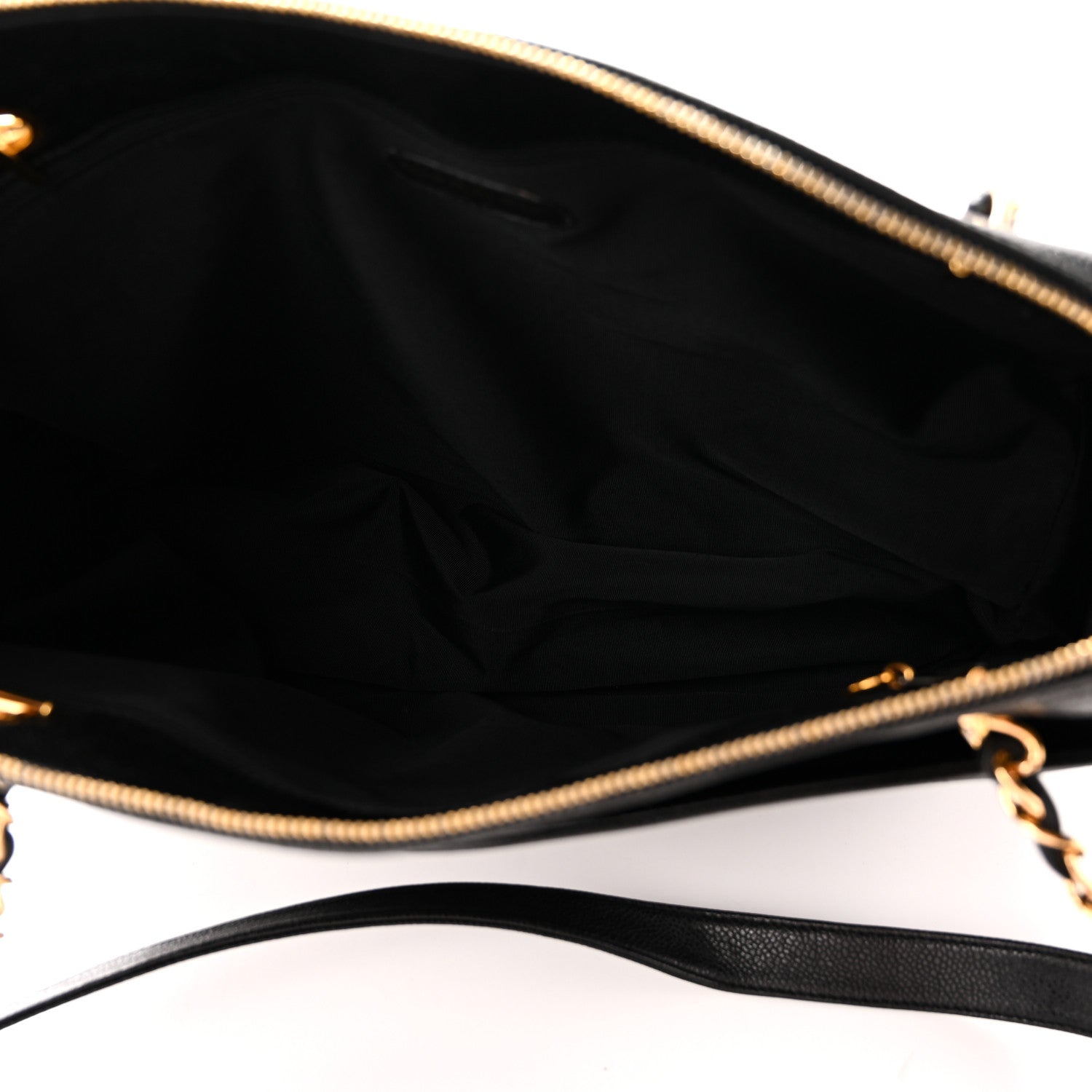 Chanel Caviar Large CC Shoulder Bag  Black 5 of 10