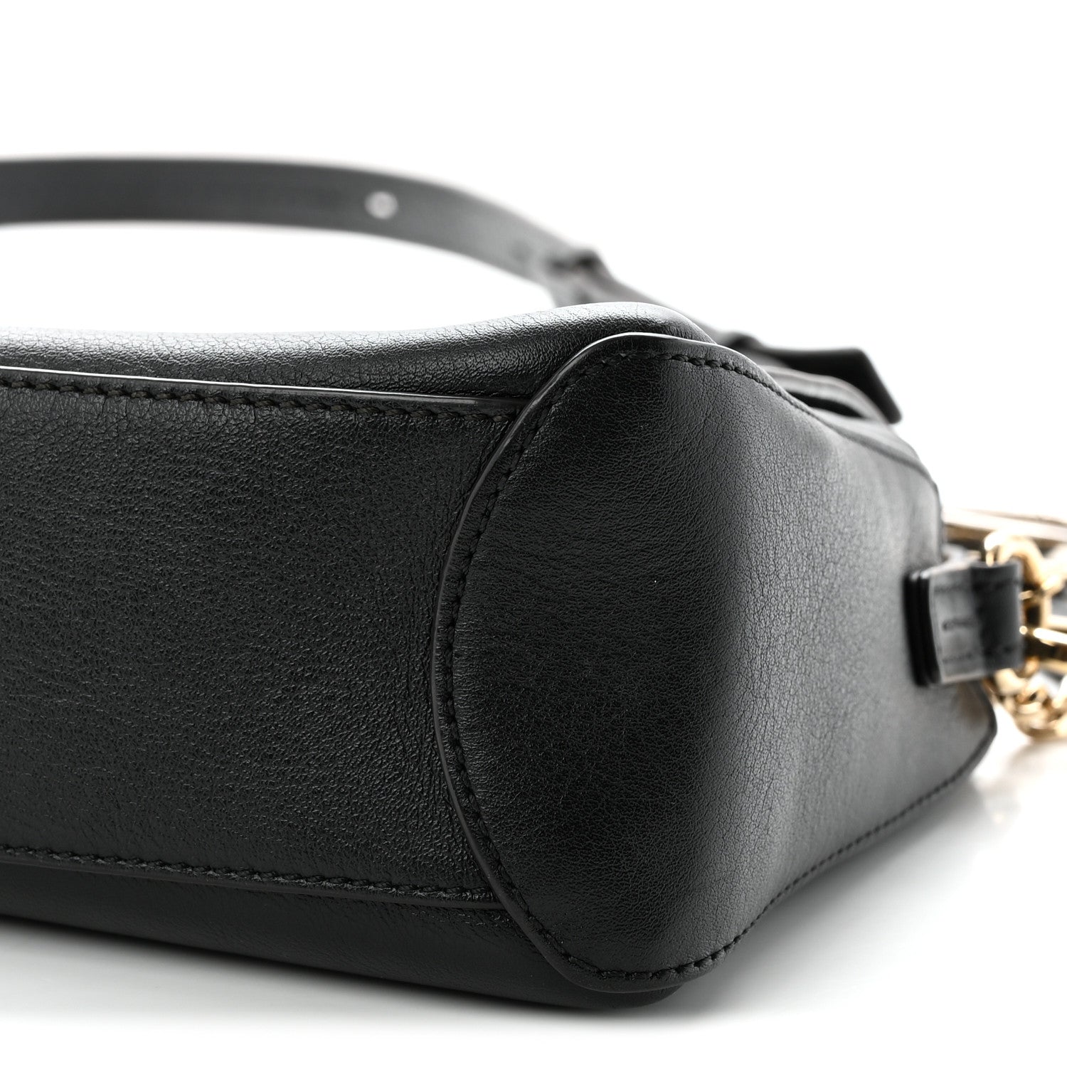 Chloe Calfskin Mini Faye Day Shoulder Bag Black 1927709 – FASHIONPHILE