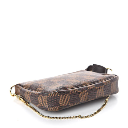 Louis Vuitton Damier Ebene Mini Pochette Accessories 4 of 6