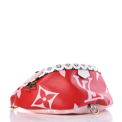 Louis Vuitton Monogram Giant Bumbag Rouge 4 of 17