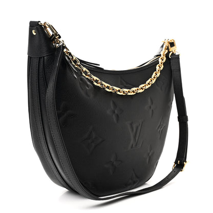 Louis Vuitton Empreinte Monogram Giant Loop Hobo Black 4 of 11