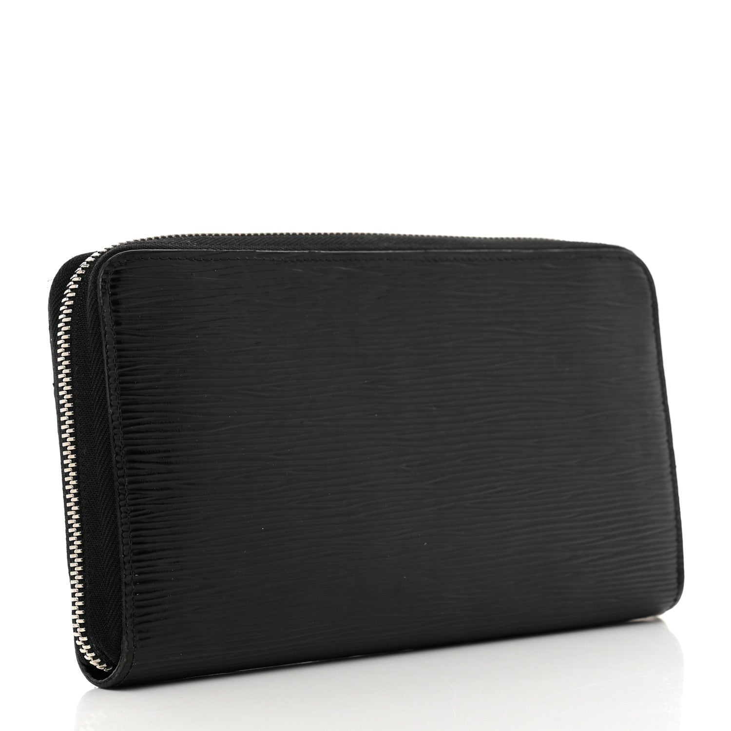 Louis Vuitton Epi Zippy Organizer Wallet Black 3 of 10