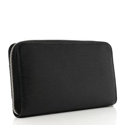Louis Vuitton Epi Zippy Organizer Wallet Black 3 of 10
