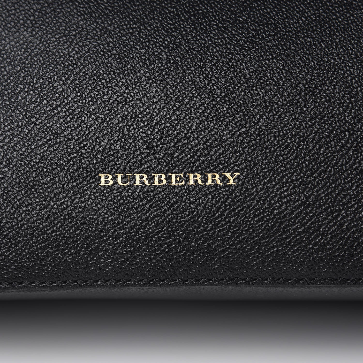 Burberry Soft Grain Calfskin House Check Small Helmsley Crossbody Black 7 of 10