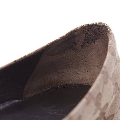 Gucci GG Monogram Ballet Flat 36.5 Beige Ebony 14 of 16