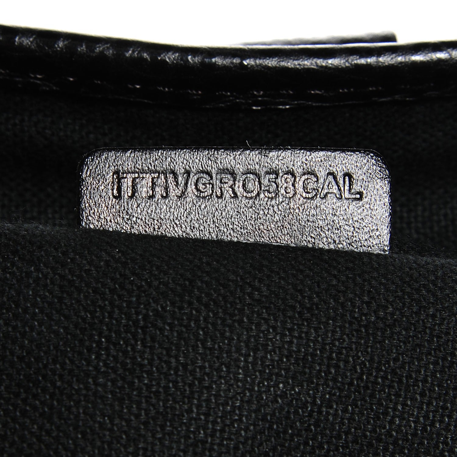 Burberry Grained Calfskin Haymarket Check Small Tote Black 8 of 8