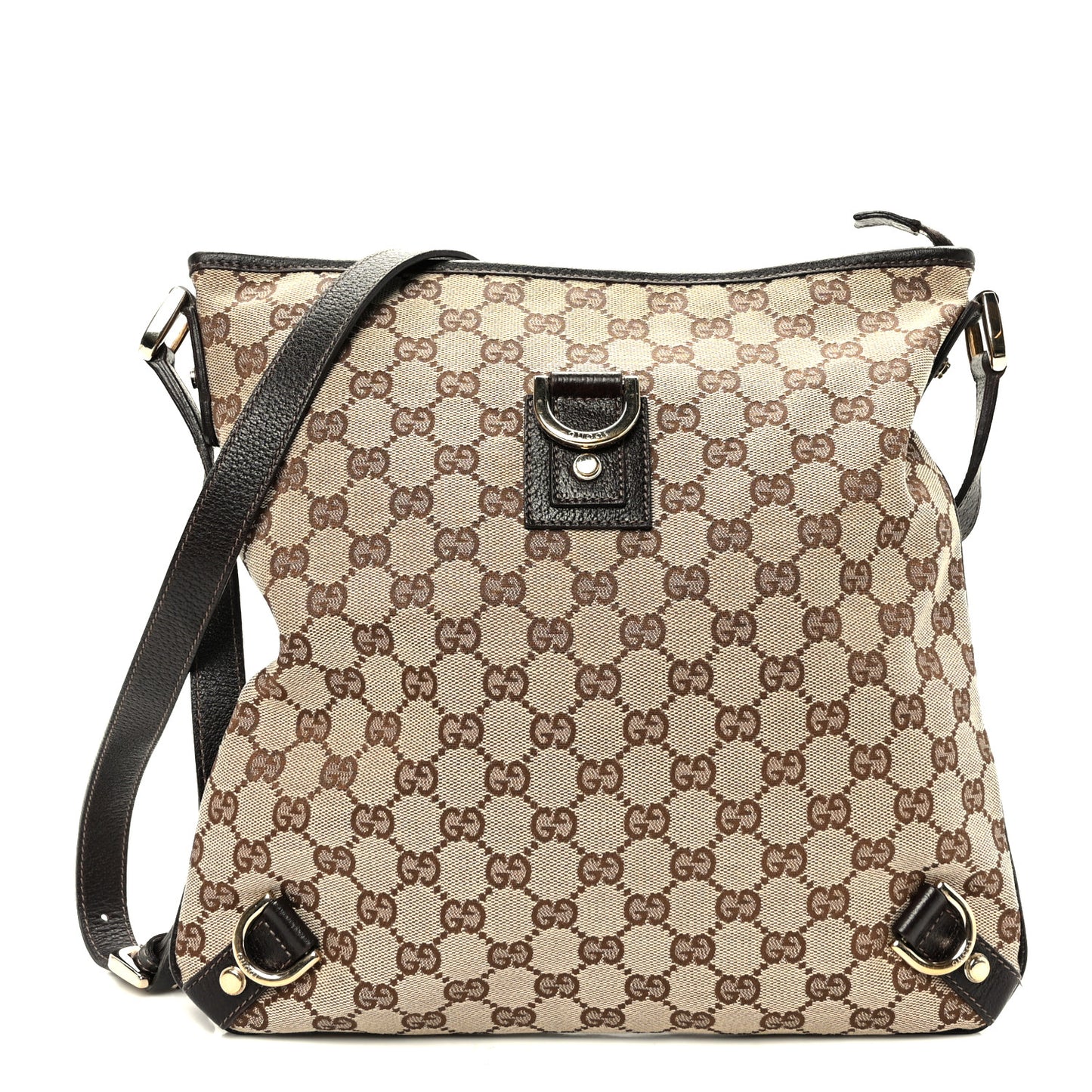Monogram Abbey Messenger Bag Dark Brown