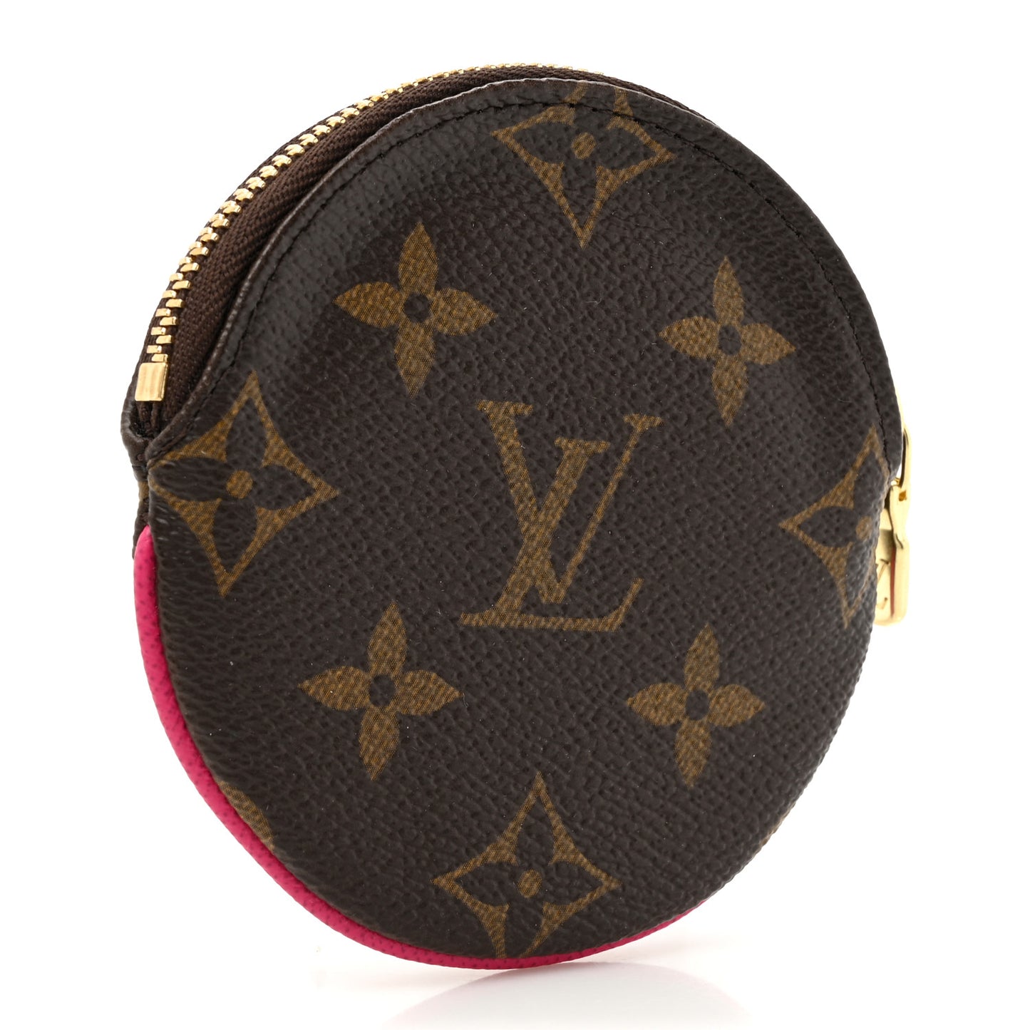 Monogram 2018 Christmas Animation Round Coin Purse