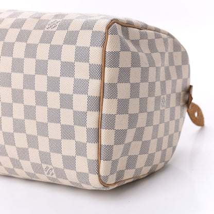 Louis Vuitton Damier Azur Speedy 30 7 of 10