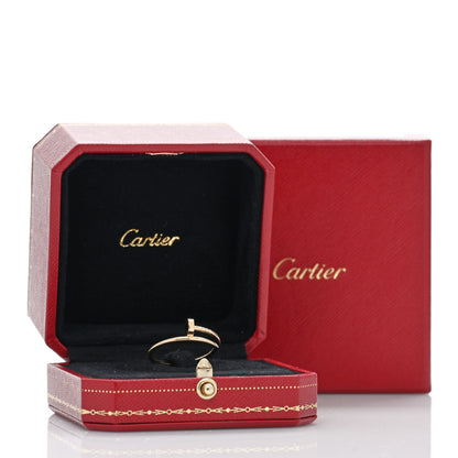 Cartier 18K Yellow Gold Small Juste Un Clou Ring 60 9 5 of 5