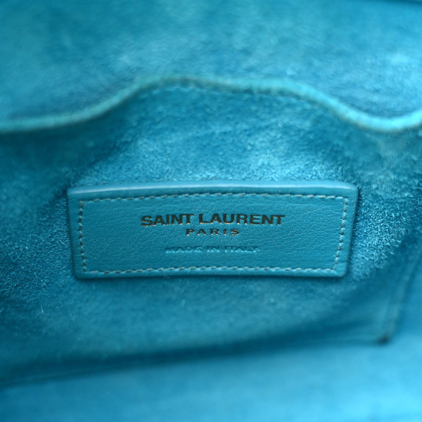 Calfskin Nano Sac De Jour Turquoise