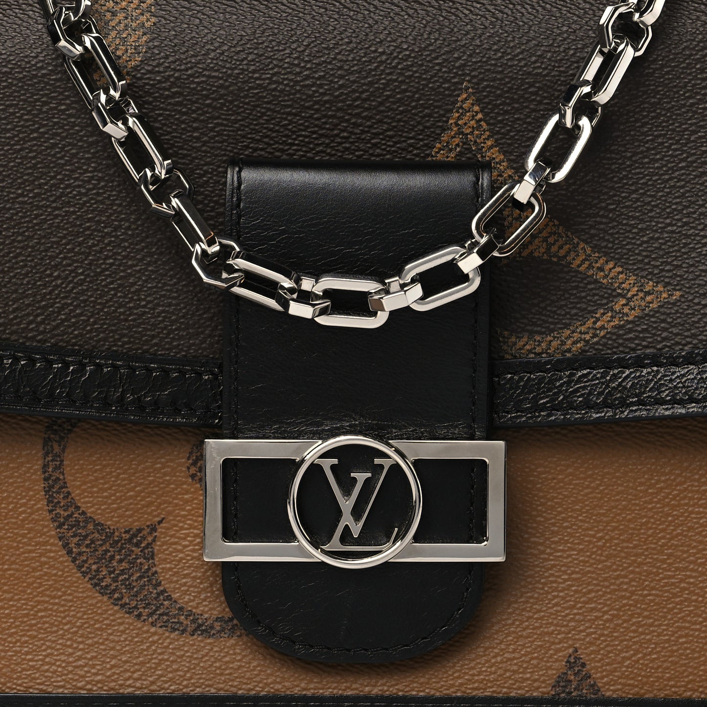 Reverse Monogram Giant Dauphine MM