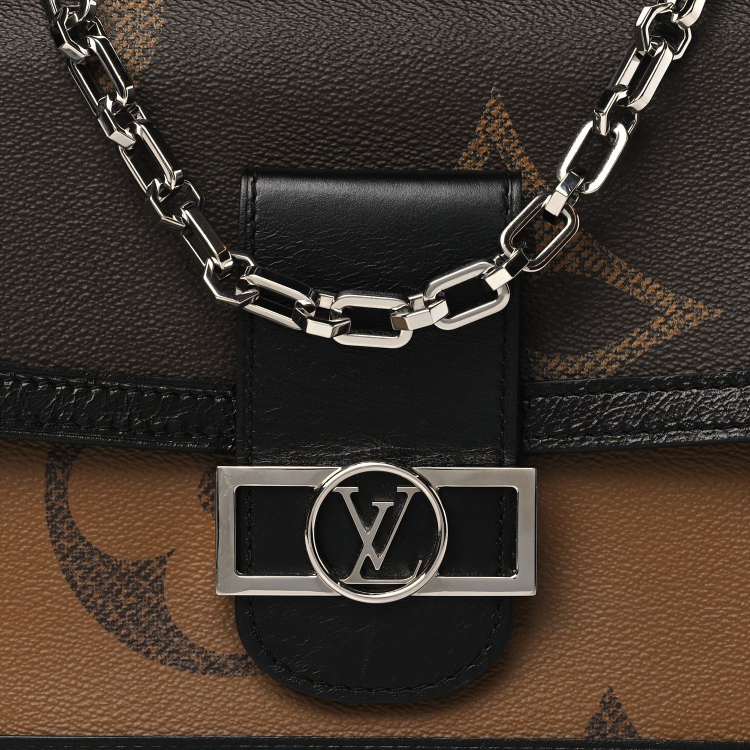 Louis Vuitton Reverse Monogram Giant Dauphine MM 7 of 9