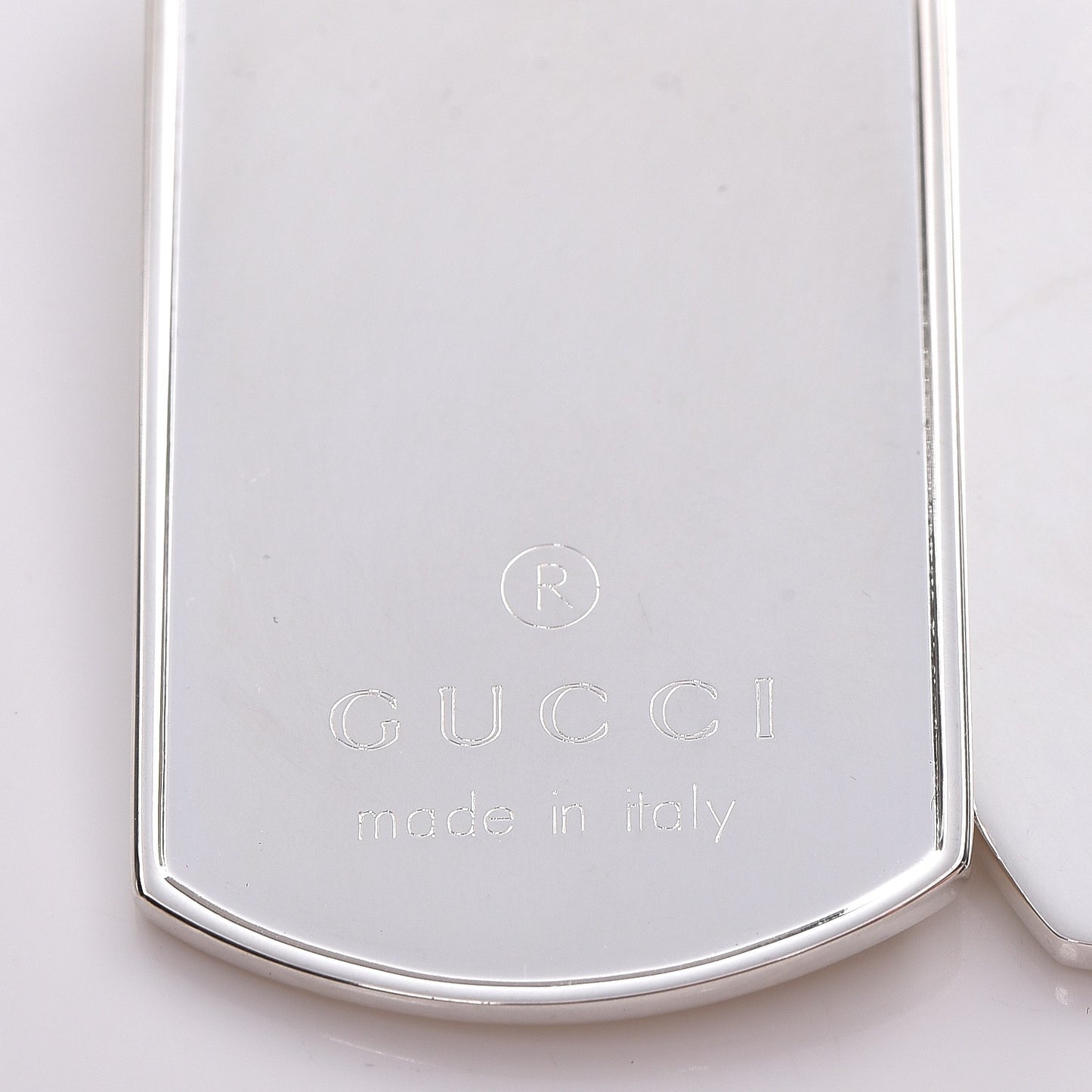 Sterling Silver Dog Tag Necklace