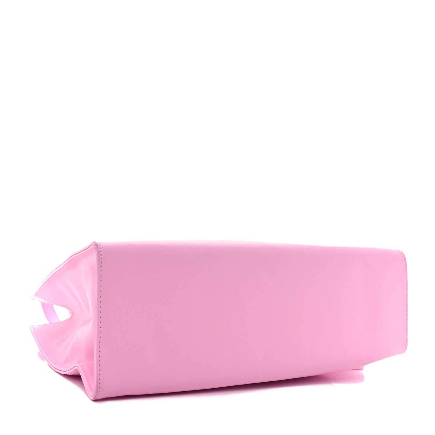 Telfar Vegan Leather Medium Shopping Bag Bubblegum 4 of 9