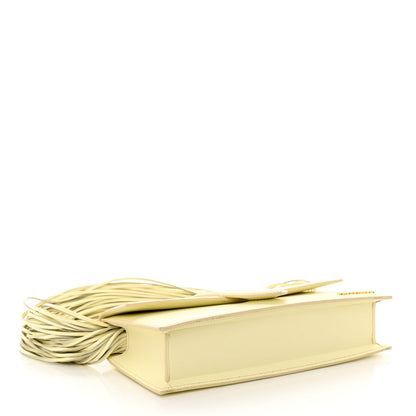 Jacquemus Smooth Calfskin Le Bambino Long Ficiu Light Yellow 4 of 11