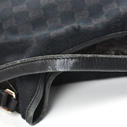 Gucci Monogram Medium New Britt Hobo Black 13 of 18