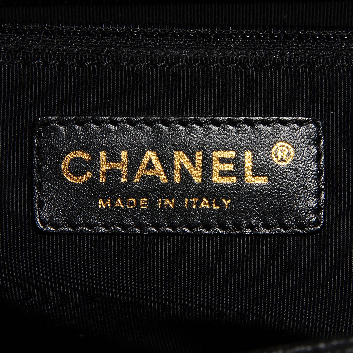 Chanel Calfskin Cerf Shopper Tote Black 7 of 8