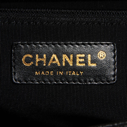 Chanel Calfskin Cerf Shopper Tote Black 7 of 8