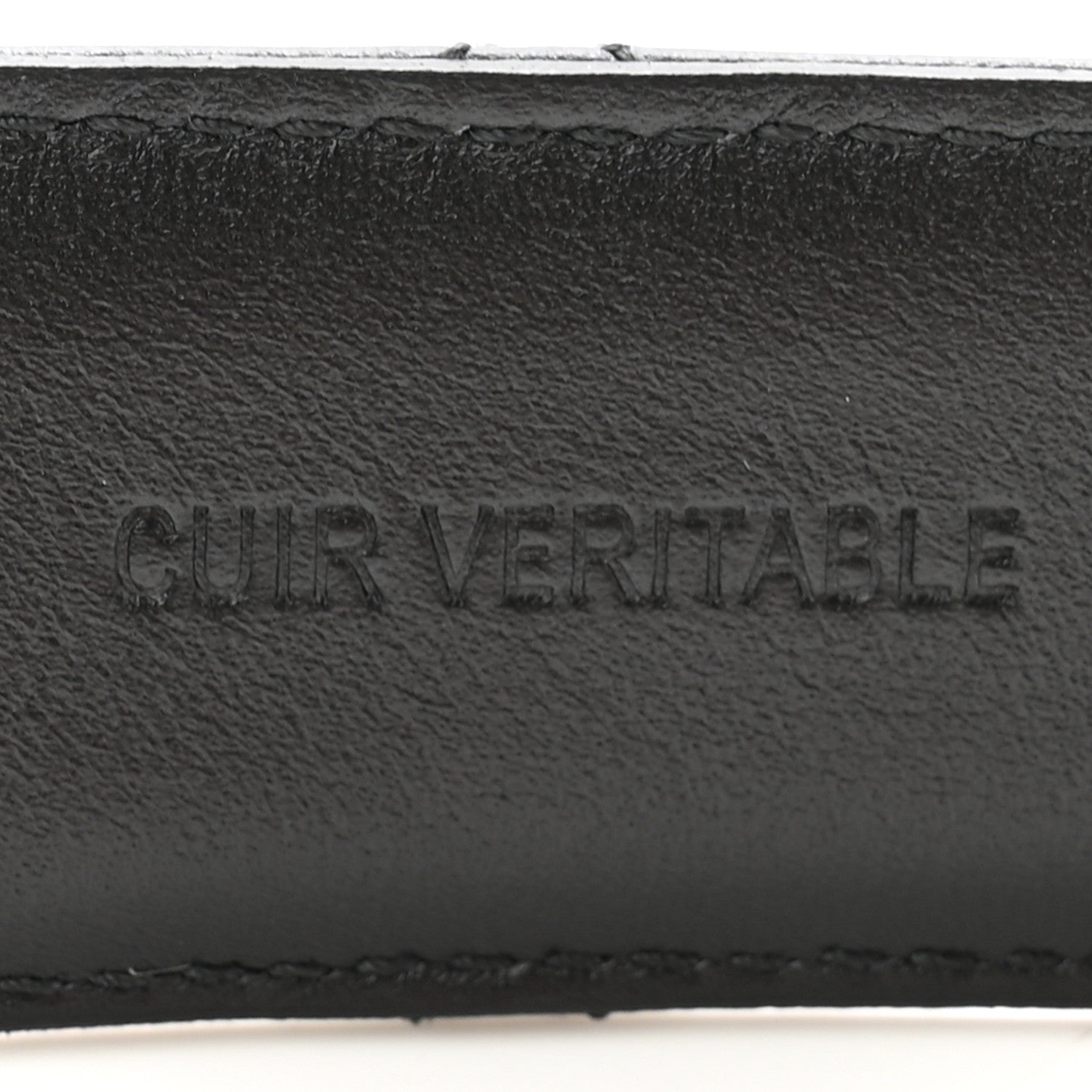 Chanel Calfskin Quilted CC Chain Belt 75 30 Black 7 of 7