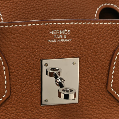 Hermes Togo BIRKIN 30 Gold 6 of 13