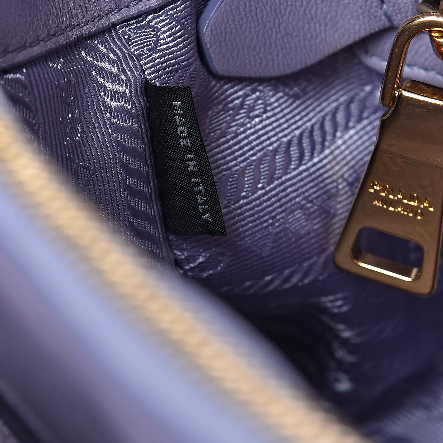 Prada Nappa Gaufre Tote Glicine 7 of 12