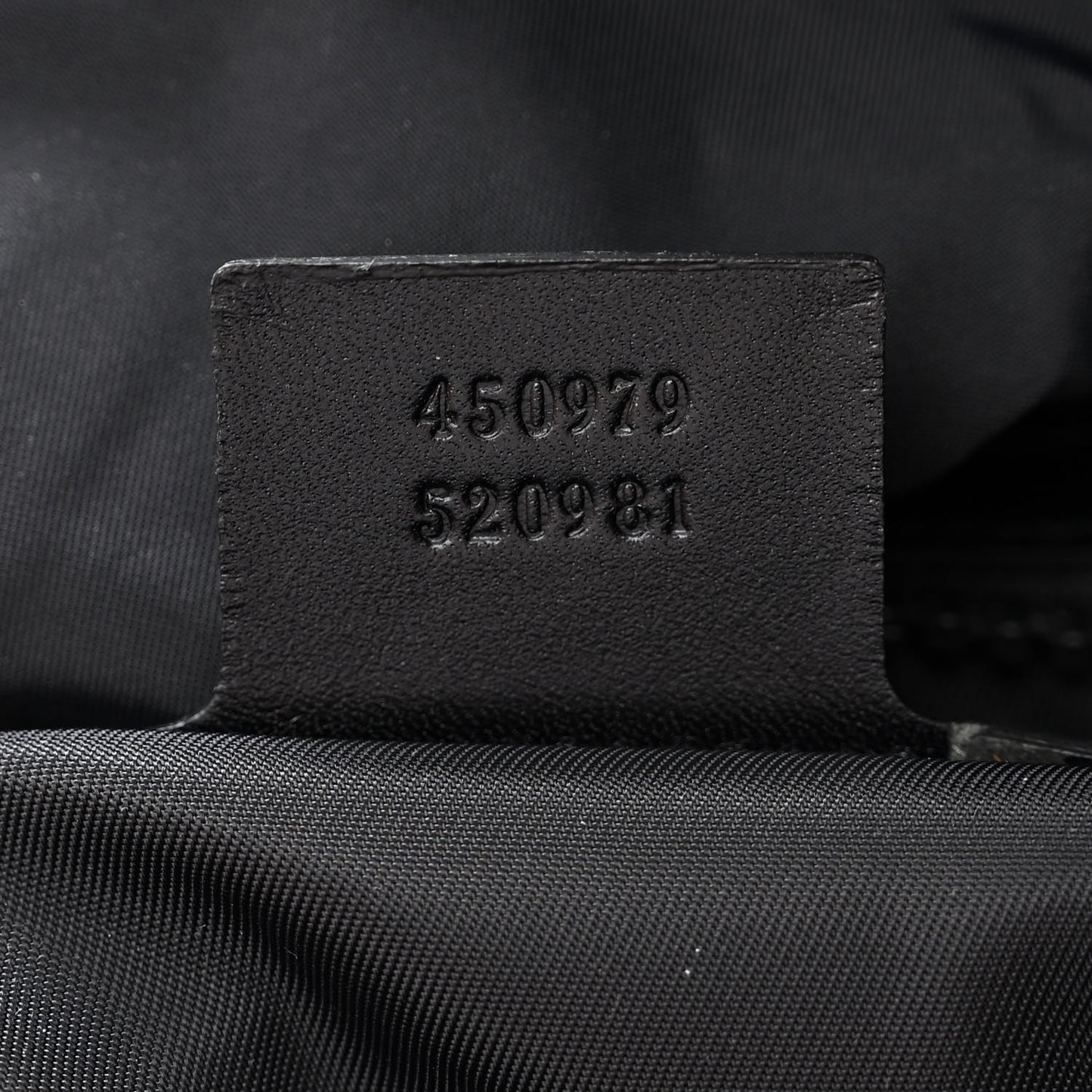 Techno Canvas Web L'Aveugle Par Amour Embroidered Double Buckle Backpack Black