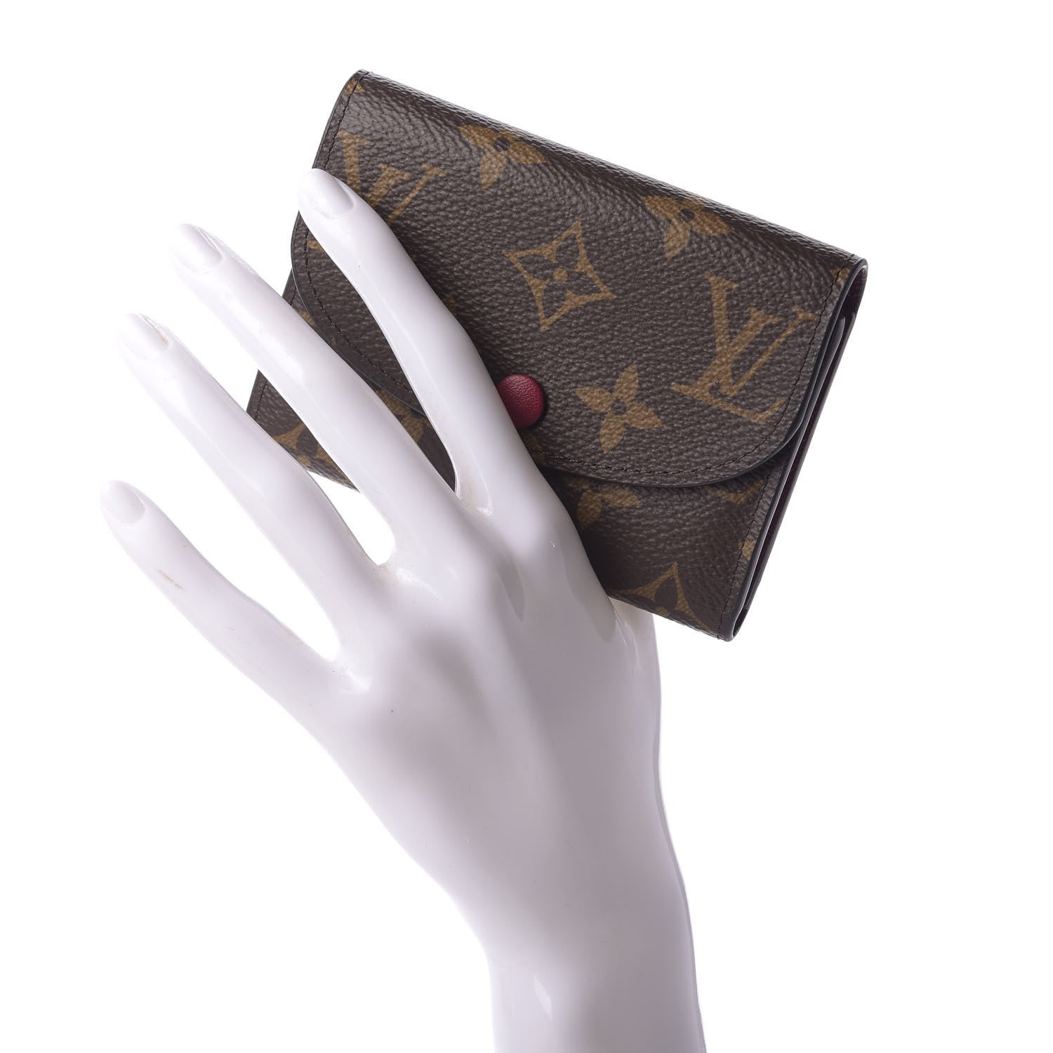 Louis Vuitton Monogram Rosalie Coin Purse Fuchsia 2 of 8