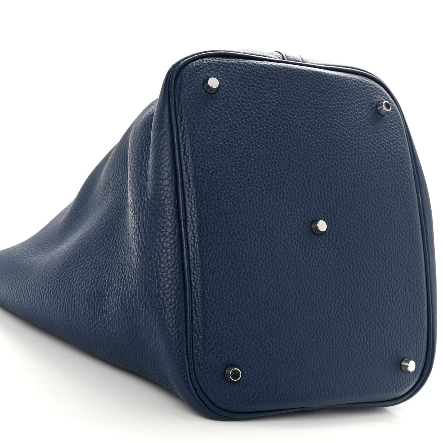 Taurillon Clemence Picotin Lock 26 GM Bleu Saphir