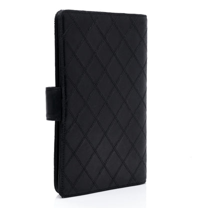 Chanel Lambskin Quilted Agenda Cover Black 2 of 5