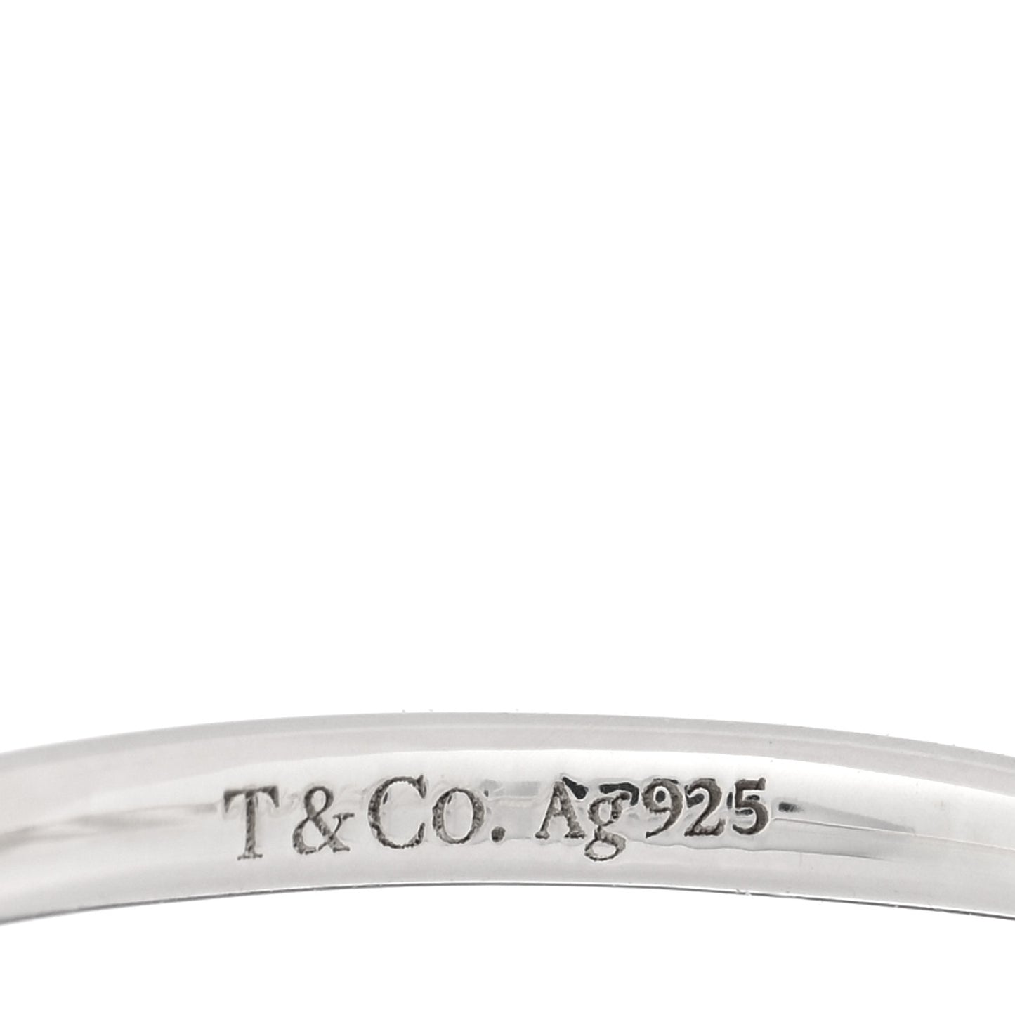 Sterling Silver Paloma Picasso Graffiti Love Ring 54 7
