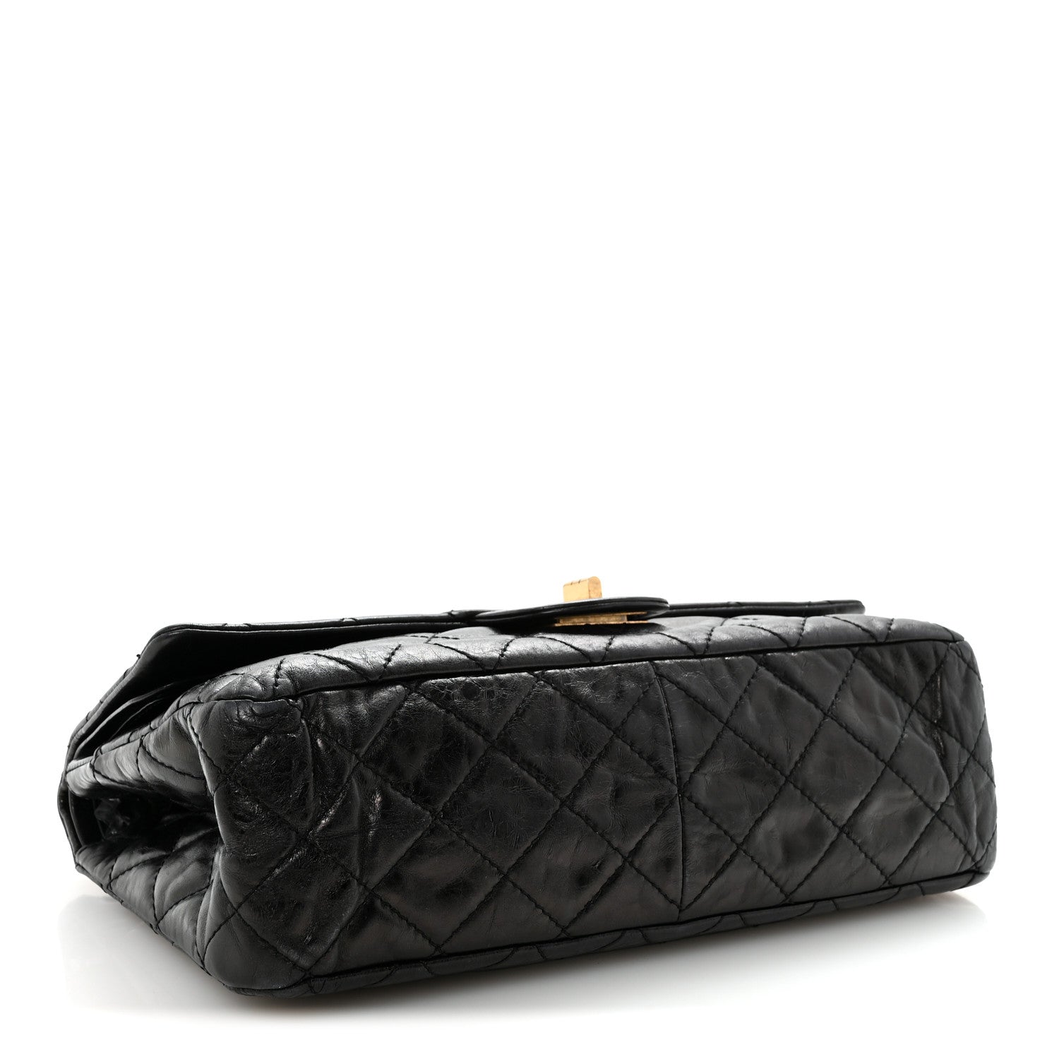 Chanel Aged Calfskin Quilted 2.55 Reissue 227 Flap Black 4 of 10