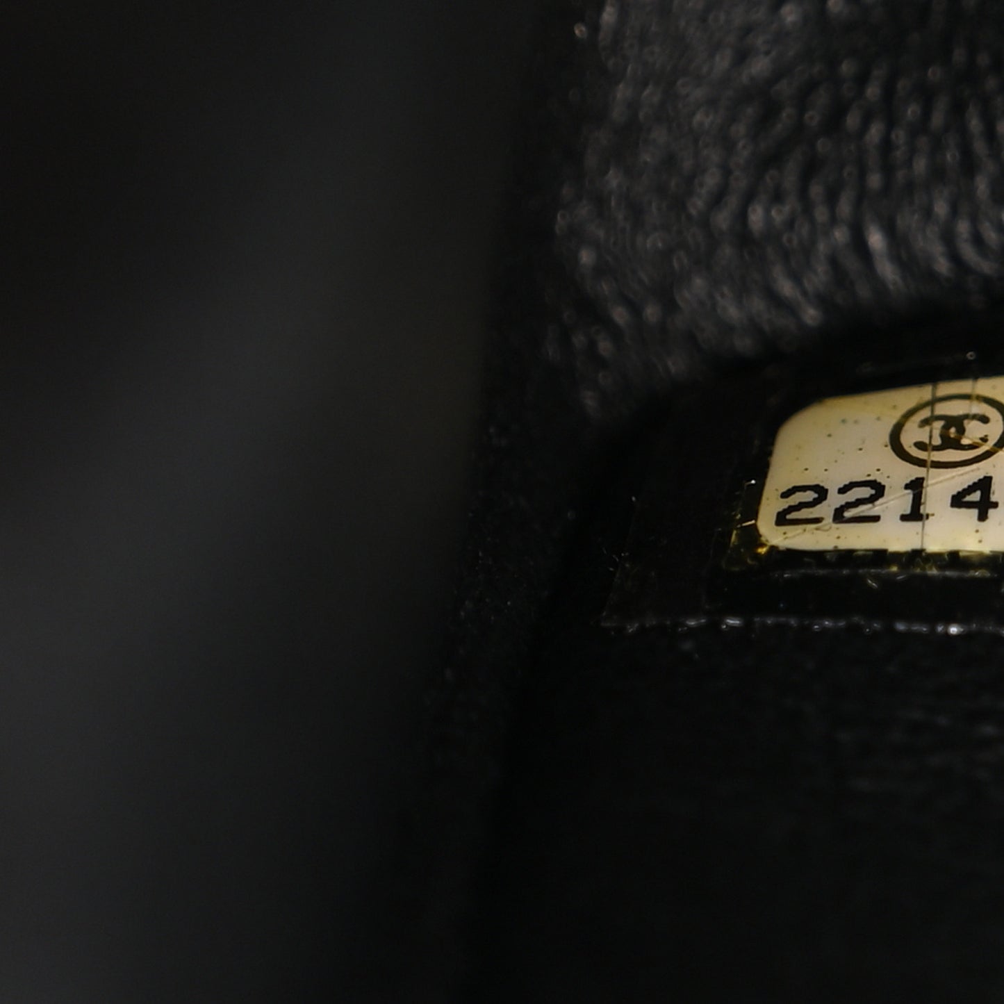 Aged Calfskin Lucky Charms 2.55 Reissue 224 Flap Black