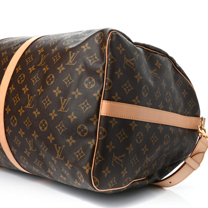 Louis Vuitton Monogram Keepall Bandouliere 60 9 of 9