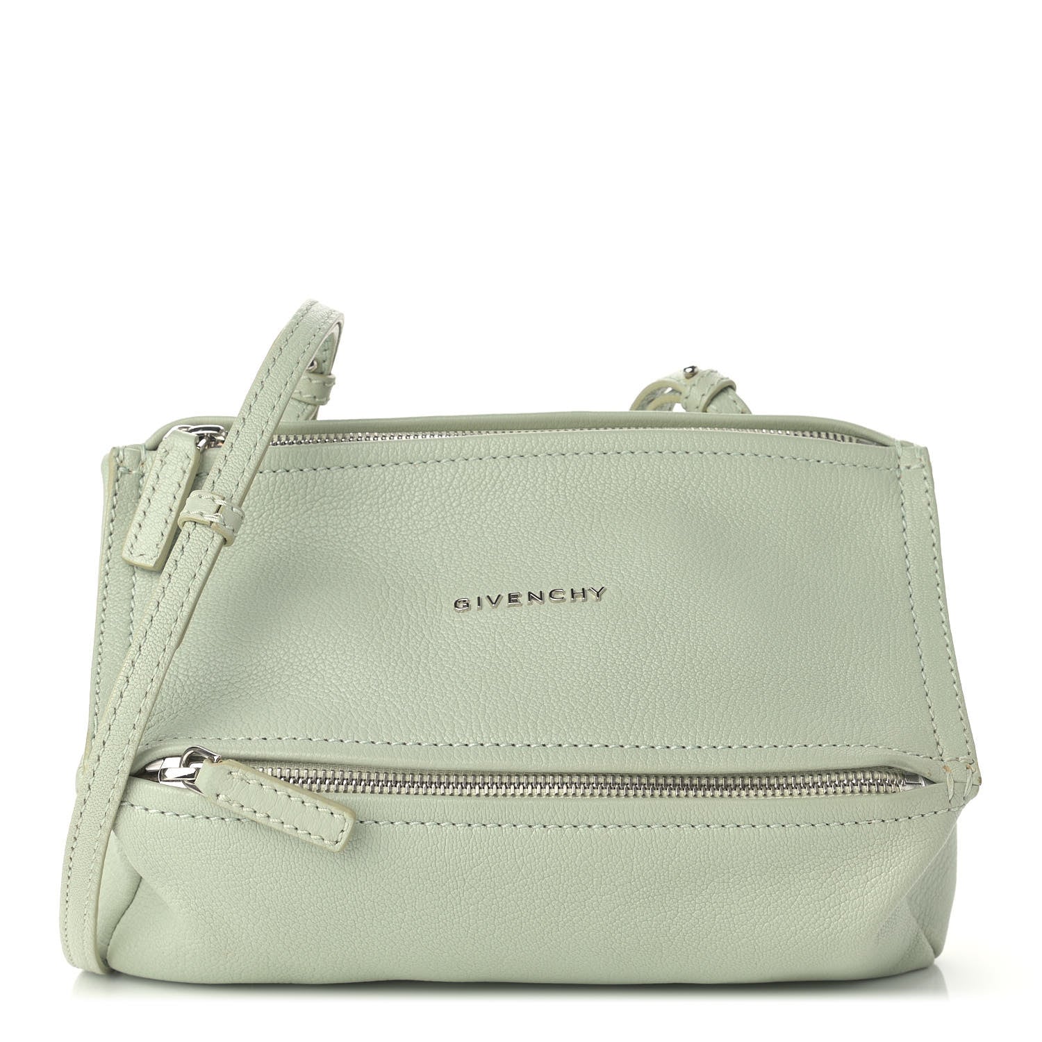 Givenchy Sugar Goatskin Mini Pandora Aqua Green 1 of 10