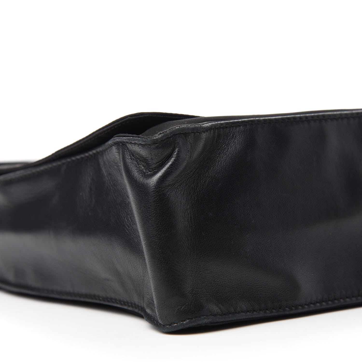 Prada Nylon Tessuto Messenger Bag Black 6 of 10