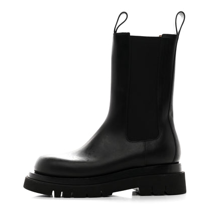 Bottega Veneta Calfskin The Lug Chelsea 55mm Boots 37 Black 1 of 9