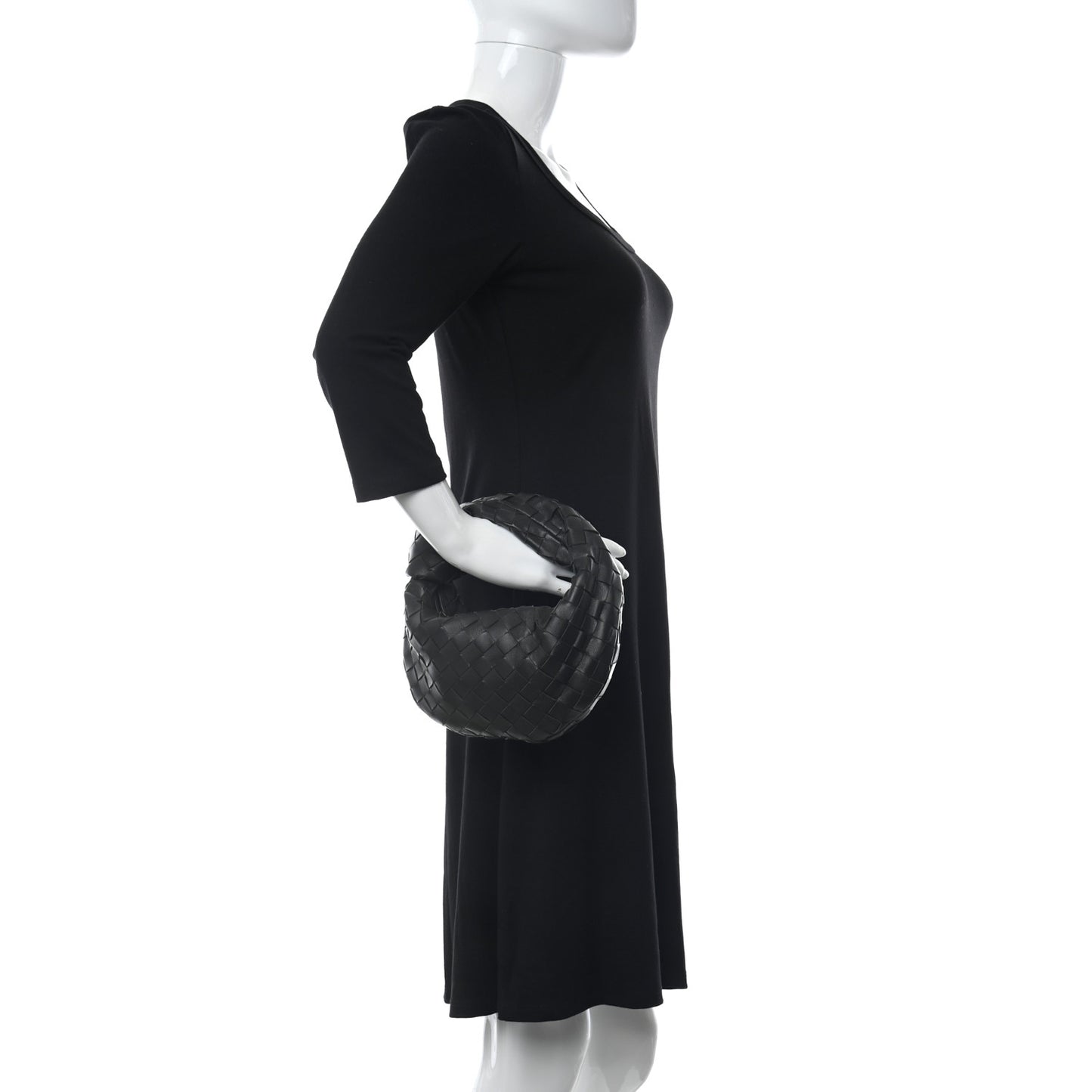 Nappa Intrecciato Mini Jodie Dark Moss