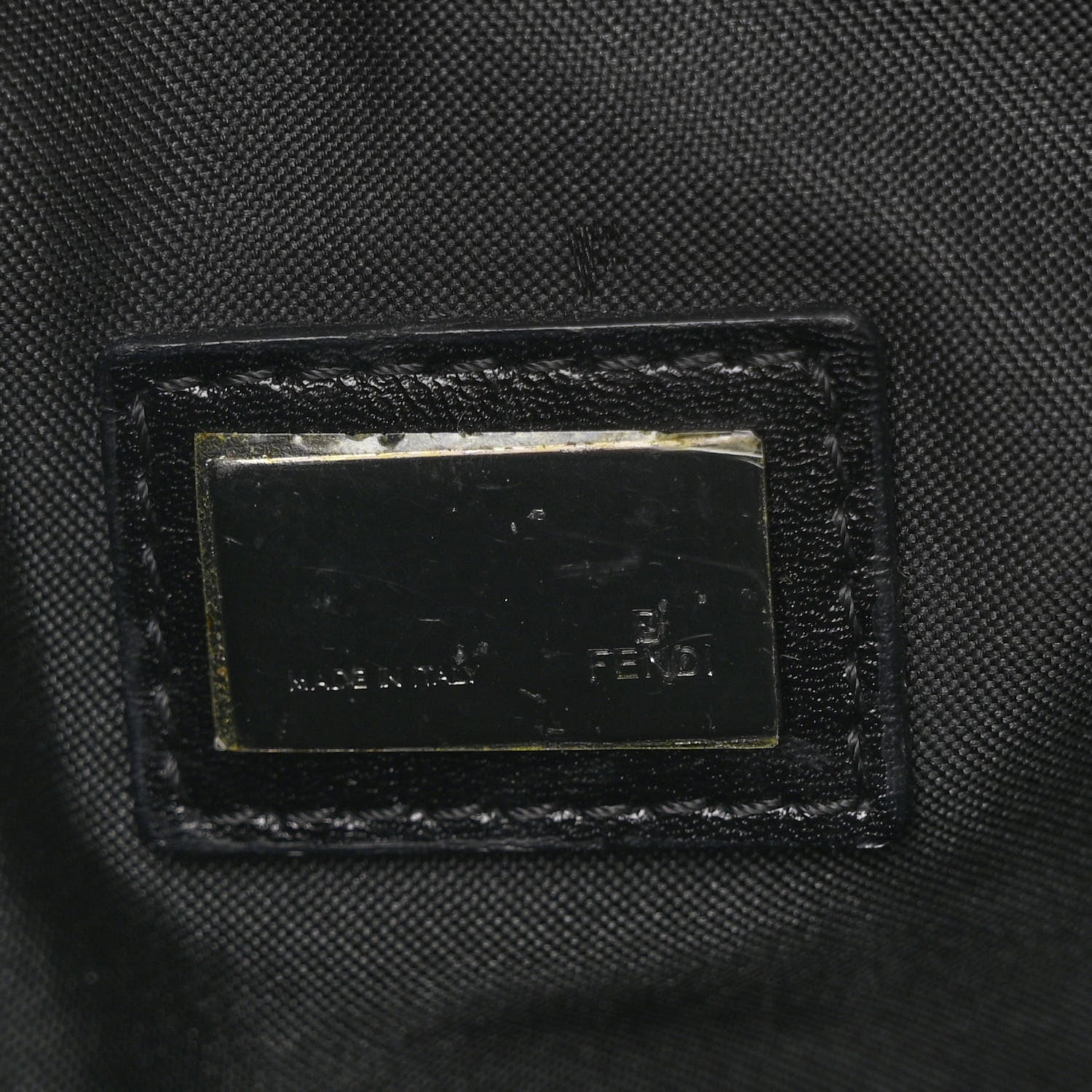 Fendi Zucchino Pochette Black 6 of 9