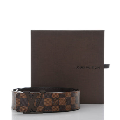 Louis Vuitton Damier Ebene 40mm LV Initiales Belt 95 38 10 of 10