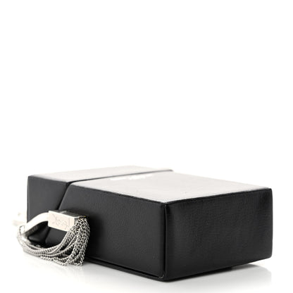 Saint Laurent Lambskin Smoking Box Crossbody Black 4 of 11